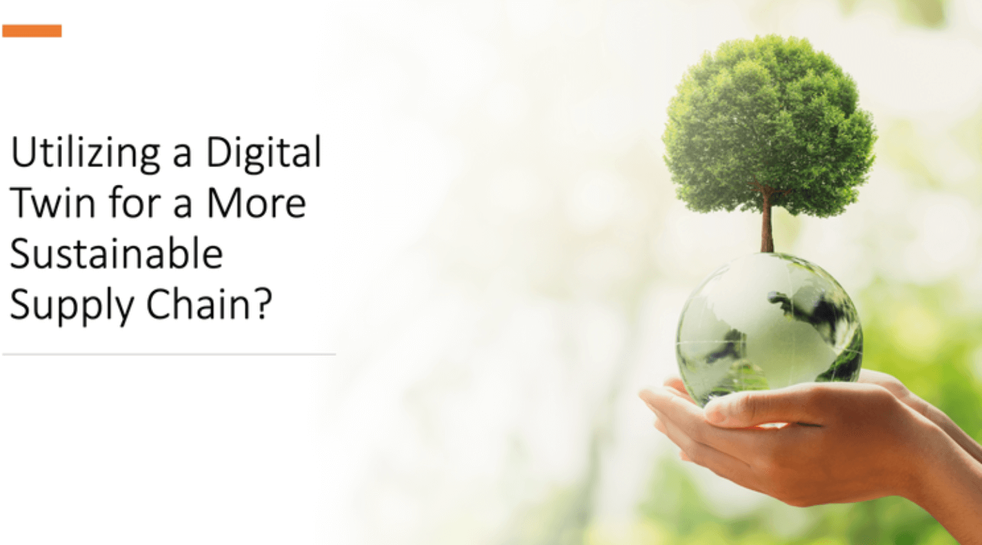Digital Twins for a more Sustainable Supply Chain